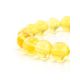 Bright Lemon Amber Beaded Bracelet, image , picture 3