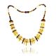 Multicolor Amber Necklace The Tangerine, image , picture 6