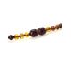Multicolor Amber Necklace The Tangerine, image , picture 10