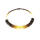 Two Toned Amber Necklace The Tangerine, image , picture 4