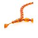 Islamic 33 Olive Cut Cognac Amber Prayer Beads, image , picture 2