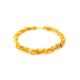 Honey Amber Necklace With Glass Beads The Fable, image , picture 3