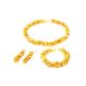 Honey Amber Necklace With Glass Beads The Fable, image , picture 6
