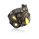 Braided Cuff Bracelet With Amber And Crystals The India, image , picture 4