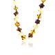 Multicolor Amber Beaded Necklace, image , picture 2