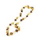 Multicolor Amber Beaded Necklace, image , picture 4