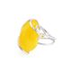 Adjustable Honey Amber Ring In Sterling Silver The Flamenco, Ring Size: Adjustable, image , picture 4