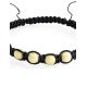 Honey Amber Designer Shamballa Bracelet, image , picture 3