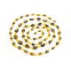 Multicolor Raw Amber Necklace, image , picture 4
