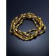 Multicolor Raw Amber Necklace, image , picture 3