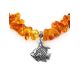 Cognac Amber Designer Bracelet With Charms, image , picture 4
