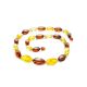Multicolor Amber Beaded Necklace, image , picture 3