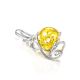 Filigree Amber Pendant In Sterling Silver The Flamenco, image , picture 3