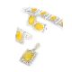 Geometric Amber Ring In Sterling Silver The Venus, Ring Size: 7 / 17.5, image , picture 6