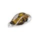 Handcrafted Amber Pendant-Brooch In Sterling Silver The Rialto, image , picture 3