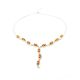 Amber Necklace In Sterling Silver The Verbena, image , picture 3