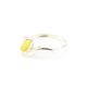 Sterling Silver Ring With Honey Amber The Amaranth, Ring Size: 6 / 16.5, image , picture 5