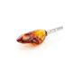 Cognac Amber Spoon In Sterling Silver, image , picture 5