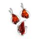 Handmade Amber Earrings In Sterling Silver The Rialto, image , picture 4