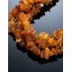 Raw Amber Beaded Necklace, image , picture 2