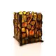 Handcrafted Lemon Amber Candleholder, image , picture 5