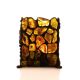 Handcrafted Lemon Amber Candleholder, image , picture 6