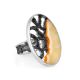 Adjustable Honey Amber Ring In Sterling Silver The Lava, Ring Size: Adjustable, image 