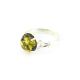 Green Amber Ring In Sterling Silver The Shanghai, Ring Size: 8.5 / 18.5, image , picture 4