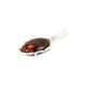 Oval Amber Pendant In Sterling Silver The Vivaldi, image , picture 2
