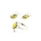 Green Amber Ring In Sterling Silver The Verbena, Ring Size: 5.5 / 16, image , picture 6