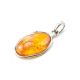 Amber Pendant In Sterling Silver The Lagoon, image , picture 3