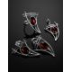 Cherry Amber Pendant In Sterling Silver The Sail, image , picture 5