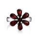 Wonderful Cherry Amber Ring In Sterling Silver The Verbena, Ring Size: 11 / 20.5, image , picture 6