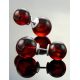 Cherry Amber Earrings In Sterling Silver The Paris, image , picture 4