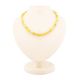 Unpolished Amber Beaded Necklace, image 