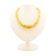 Honey Amber Beaded Necklace, image 