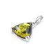 Lovely Amber Pendant In Sterling Silver The Etude, image , picture 4