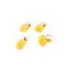 Bright Honey Amber Ring In Sterling Silver The Prussia, Ring Size: 11.5 / 21, image , picture 4