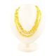 Honey Amber Rope Necklace, image 