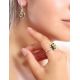 Adjustable Amber Ring In Sterling Silver The Vivaldi, Ring Size: Adjustable, image , picture 2