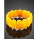 Honey Amber Stretch Bracelet, image , picture 2