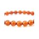 Dark Amber Beaded Elastic Bracelet, image , picture 2