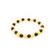 Two Toned Amber Beaded Bracelet, image , picture 4