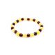 Two Toned Amber Beaded Bracelet, image , picture 4