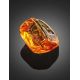 Natural Amber Stone With Midge Inclusion, image , picture 4