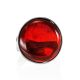 Bright Cherry Amber Ring In Sterling Silver The Glow, Ring Size: Adjustable, image , picture 3