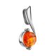 Amber Pendant In Sterling Silver The Sphere, image , picture 3