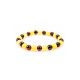 Two Toned Amber Beaded Bracelet, image 