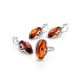 Cognac Amber Ring In Sterling Silver The Rendezvous, Ring Size: 6.5 / 17, image , picture 5