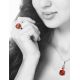 Cognac Amber Ring In Sterling Silver The Prussia, Ring Size: 11 / 20.5, image , picture 6